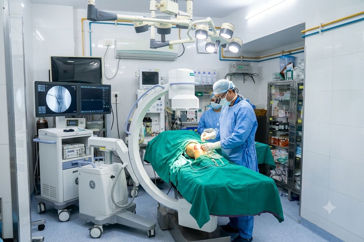Knee surgery and orthopedics
